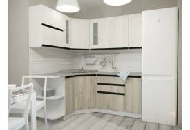 Кухонный гарнитур Паола оптима 1500х1800 мм