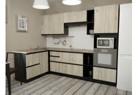 Кухонный гарнитур Равенна мега прайм 1500х2700 мм