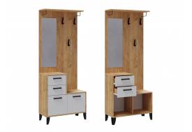 Прихожая Витра 800 центр Дуб Крафт Золотой