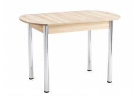 Стол Европейский ЛДСП Хром дуб сонома