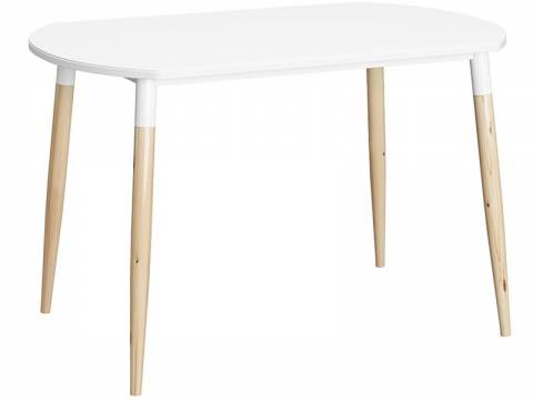 Стол Ева Пластик белый матовый