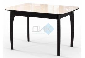 Стол Dikline М40 венге/стекло бежевое