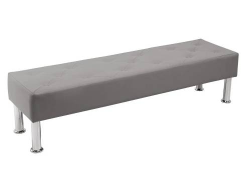 Скамья Марк серый