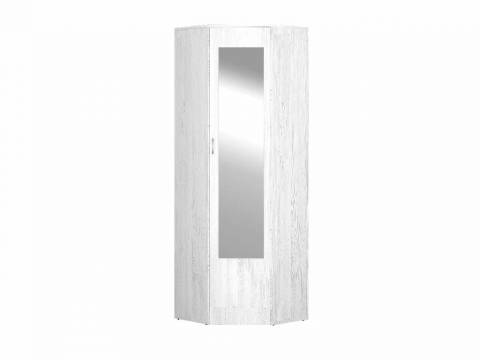 Шкаф угловой с зеркалом Ольга-Милк 9.2