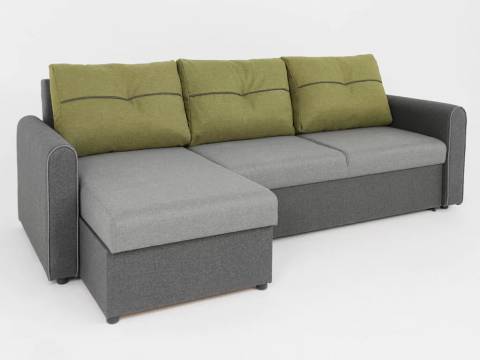 Диван угловой комбинация 3 Амур Джой Грей