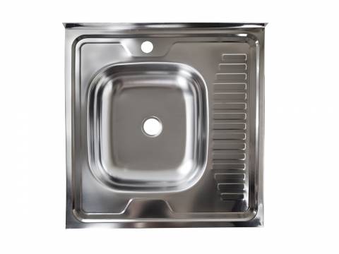 Мойка накладная Ukinox ECO600.600 L