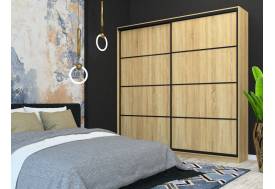 Шкаф-купе Лофт Шк24-47 2400 глубина 470 фасад ЛДСП 3Г