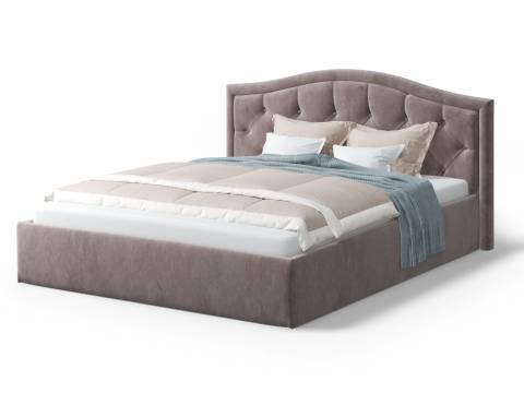 Кровать Стелла 1200 ткань Neo 15 без основания