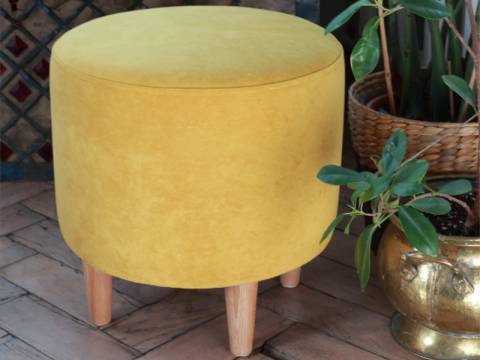 Пуф Lekki Yellow