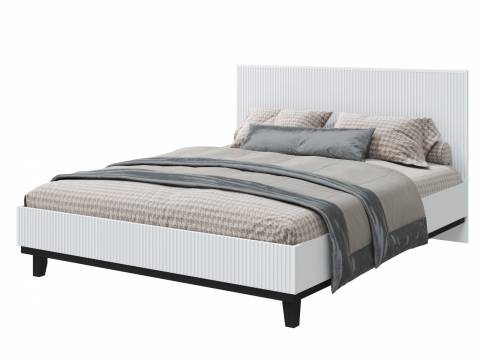 Кровать 1800 Шарлиз МДФ спинка