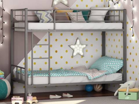 Кровать двухъярусная Севилья 2 Серый