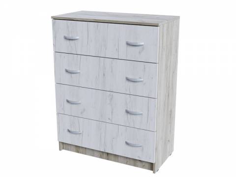 Комод 4 ящика КМ 554 Бася Крафт