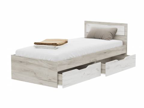 Кровать КР 607 с ящиками Гармония Крафт