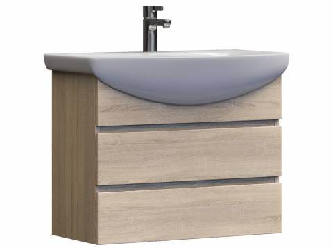 Тумба Wing 700-0-2 Балтика подвесная дуб сонома