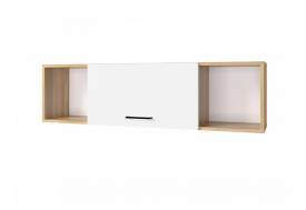 Полка 1200 Лайт ЛДСП Белый-Крафт золотой