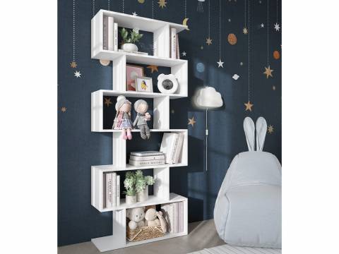 Стеллаж 2 ASTI Белый