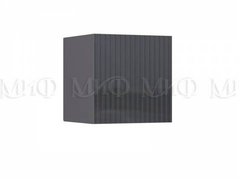 Шкаф навесной малый Оливия Графит Софт