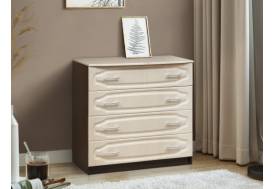 Комод №1.1 МДФ Венге, Дуб выбеленный матовый