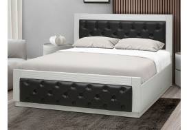 Кровать Венеция 13.3 1400 основание ладе кожзам венге