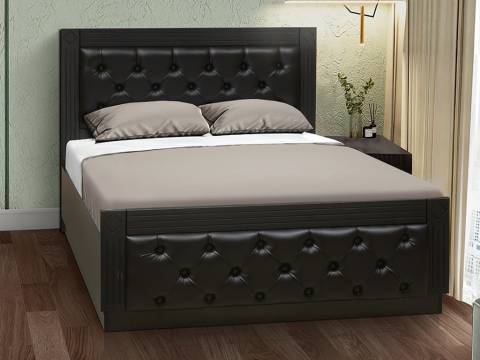 Кровать Венеция 13.3 1600 основание ладе венге