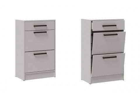 Обувница Кевин белый