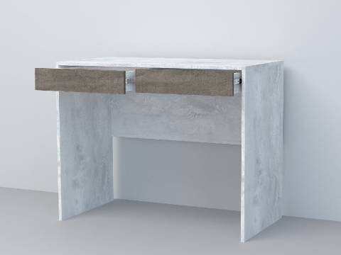 Стол Эго Ст-1 бетон светлый/камень темный