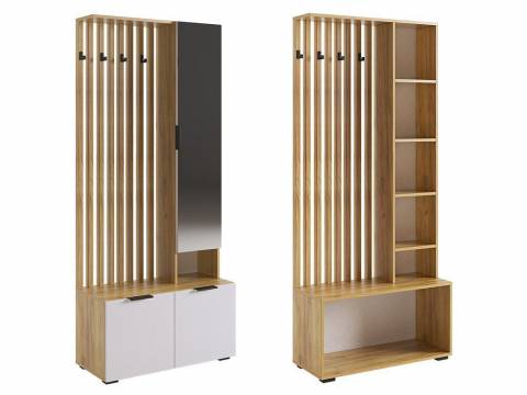 Прихожая Бери белое дерево