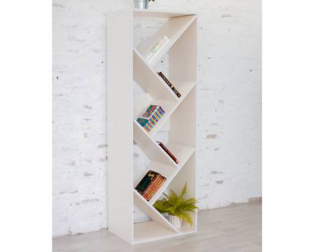 Стеллаж В6 белый