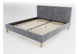 Кровать Линси 1400 серый
