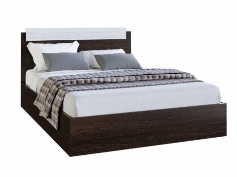 Кровать Эко 1200 венге-лоредо