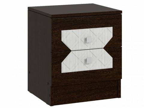 Тумба прикроватная Николь венге-лиственница светлая