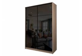 Шкаф-купе Max МШ-23-6-18-22 пленка Oracal черная