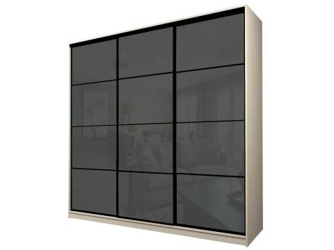 Шкаф-купе Max МШ-23-6-24/2-222 пленка Oracal темно-серая