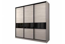 Шкаф-купе Max МШ-23-6-27/2-999 пленка Oracal черная