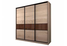 Шкаф-купе Max МШ-25-6-27-999 пленка Oracal шоколад