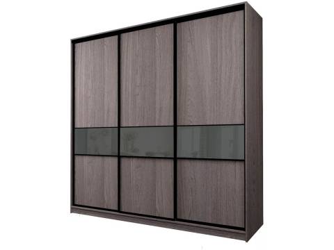 Шкаф-купе Max МШ-27-6-27-999 пленка Oracal темно-серая