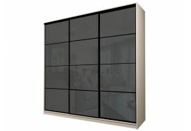 Шкаф-купе Max МШ-27-6-27/2-222 пленка Oracal темно-серая