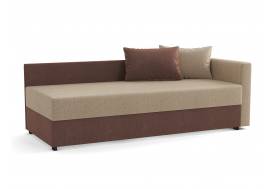 Диван Мальта жаккард тесла крем/жаккард тесла шоколад