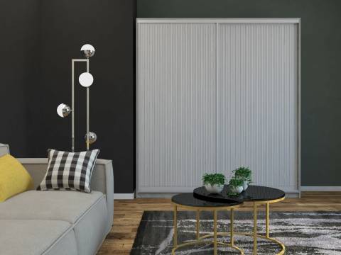 Шкаф-купе Ксения 1200 двери рельефный МДФ