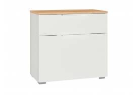 Тумба для обуви 16.127 Октава Белый шагрень