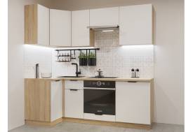 Кухонный гарнитур арт 2 Фаска Тальк 1000х2200 мм