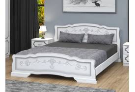 Кровать Карина-6 1400 Белый жемчуг