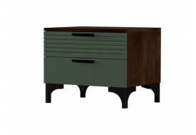 Тумба прикроватная Брента Таксус-Оливковый