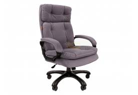 Офисное кресло Chairman 442 Россия ткань T-53 серый черный пластик