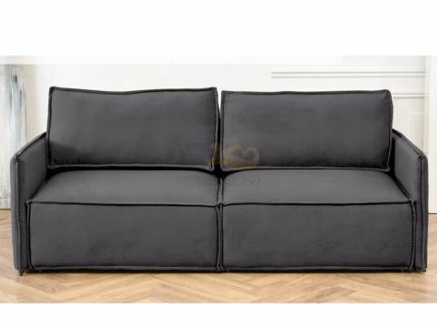 Диван 9999 ткань Вивальди 37 графитовый