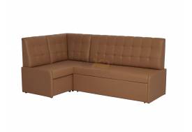 Кухонный уголок КУ 16 с коробом для хранения Линкольн 006 какао