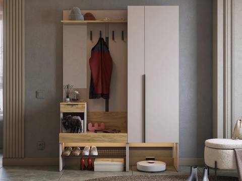 Прихожая Баско комплект К2 кашемир