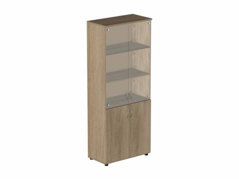 Шкаф для бумаг со стеклом Р.Ш-2СБ Референт