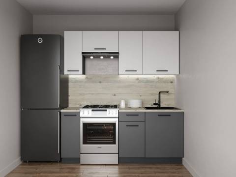 Кухонный гарнитур Меренга 1800 МДФ