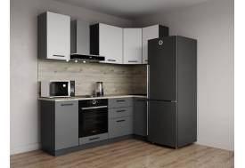 Кухонный гарнитур Меренга 2200х1000 МДФ